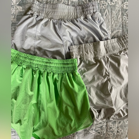 Lululemon hotty hot shorts (set of 3) ✨ - Picture 2 of 13